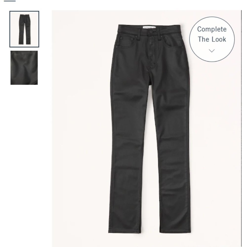 Abercrombie Curve love ultra high rise 90s slim straight jean